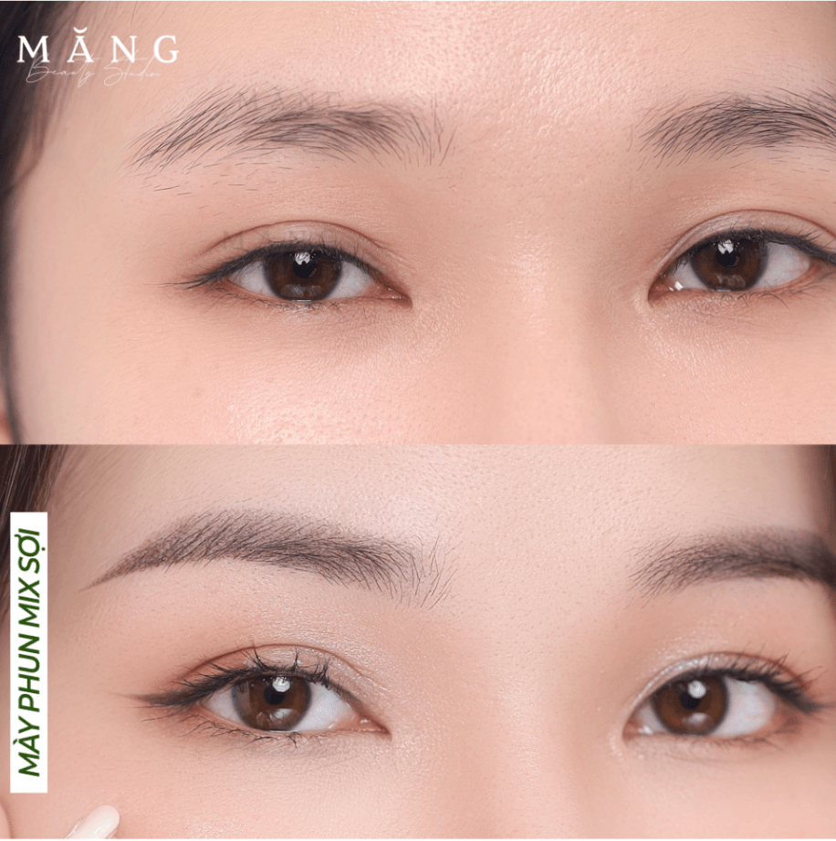 Chân mày Magic Mix Sandy hiệu ứng chuyển màu 3D