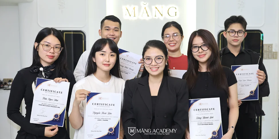Vững tay nghề ngay sau khi hoàn thành khoá học tại Măng Academy