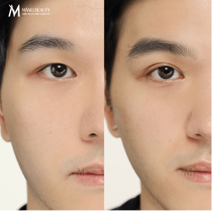 Măng Beauty - Địa chỉ làm chân mày nam giới tự nhiên, uy tín hàng đầu Sài Gòn
