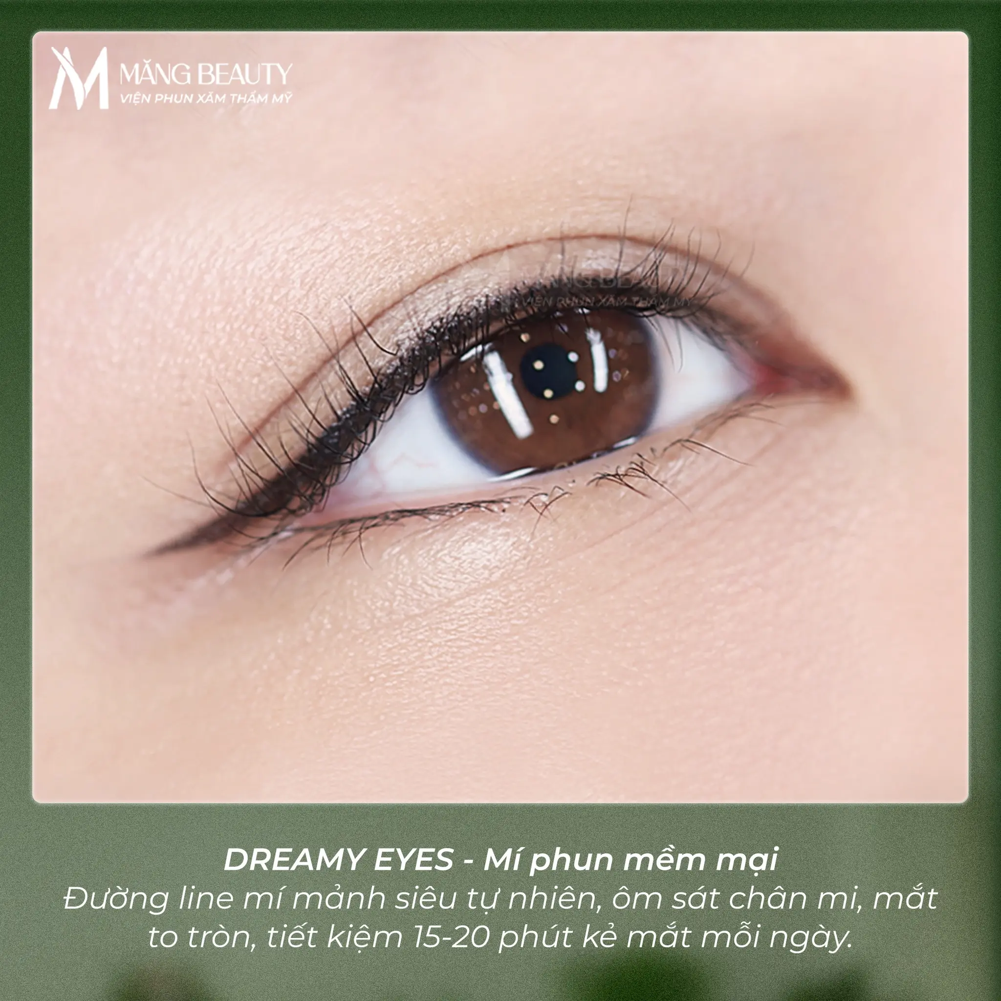Phun mí Dreamy Eyes tại Măng giúp đôi mắt mơ màng hơn