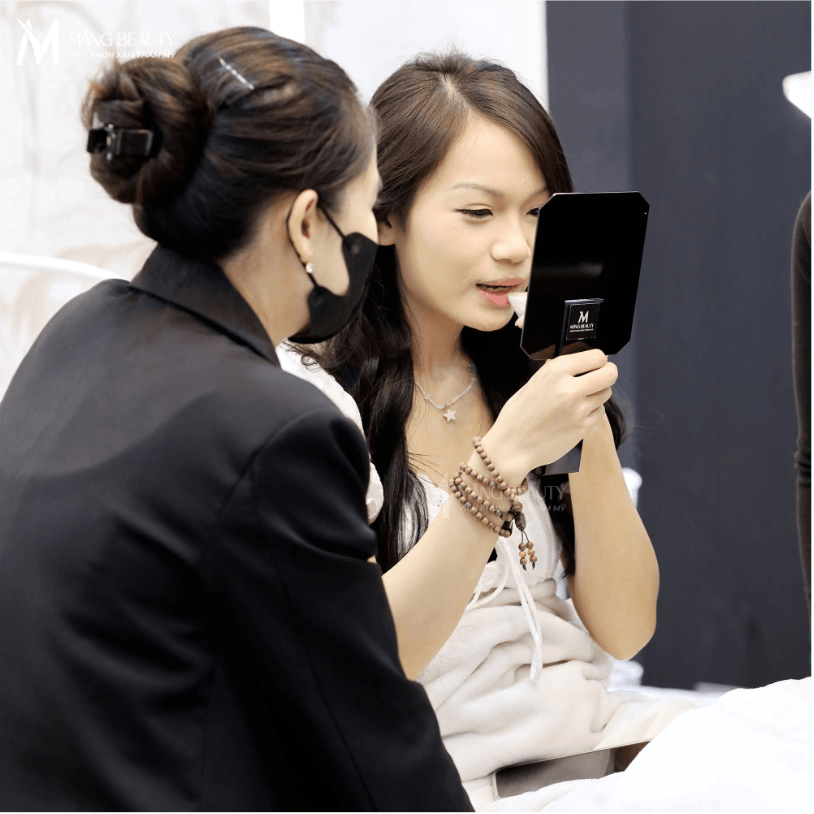 Cơ sở phun xăm uy tín sẽ tư vấn dựa trên tình trạng thực tế của mỗi khách hàng