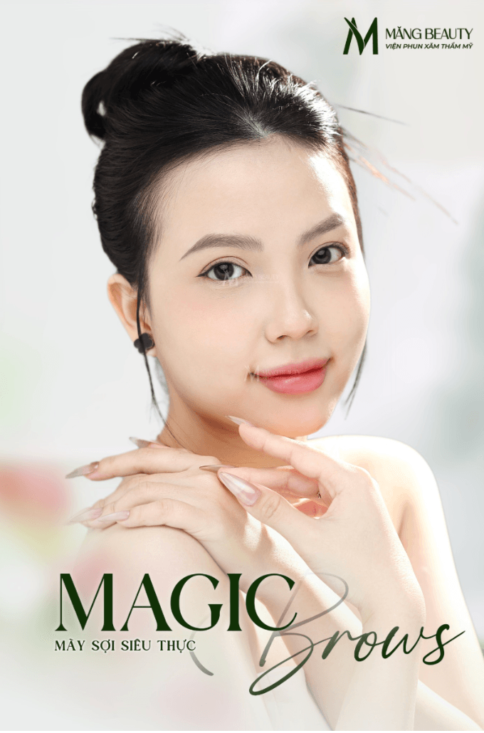 Phun xăm dáng chân mày cho mặt tròn cần dựa trên nguyên lý gì?