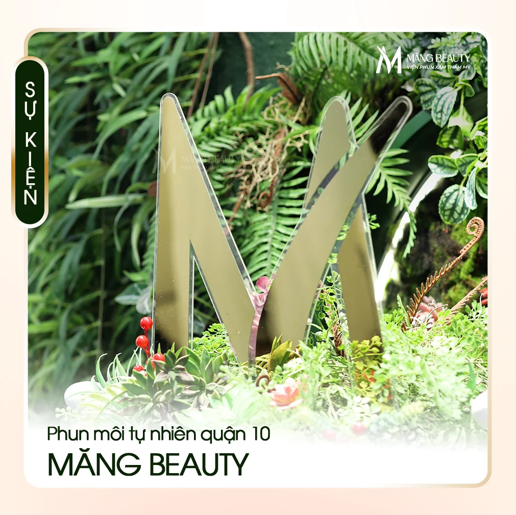 Phun môi tự nhiên quận 10 – Xử lý môi thâm, môi nhạt tại Măng Beauty