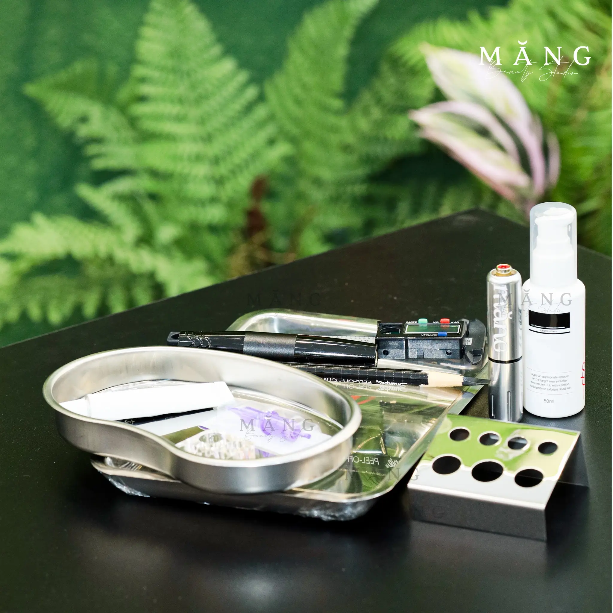 Quy trình xoá chân mày chuẩn tại Măng Beauty