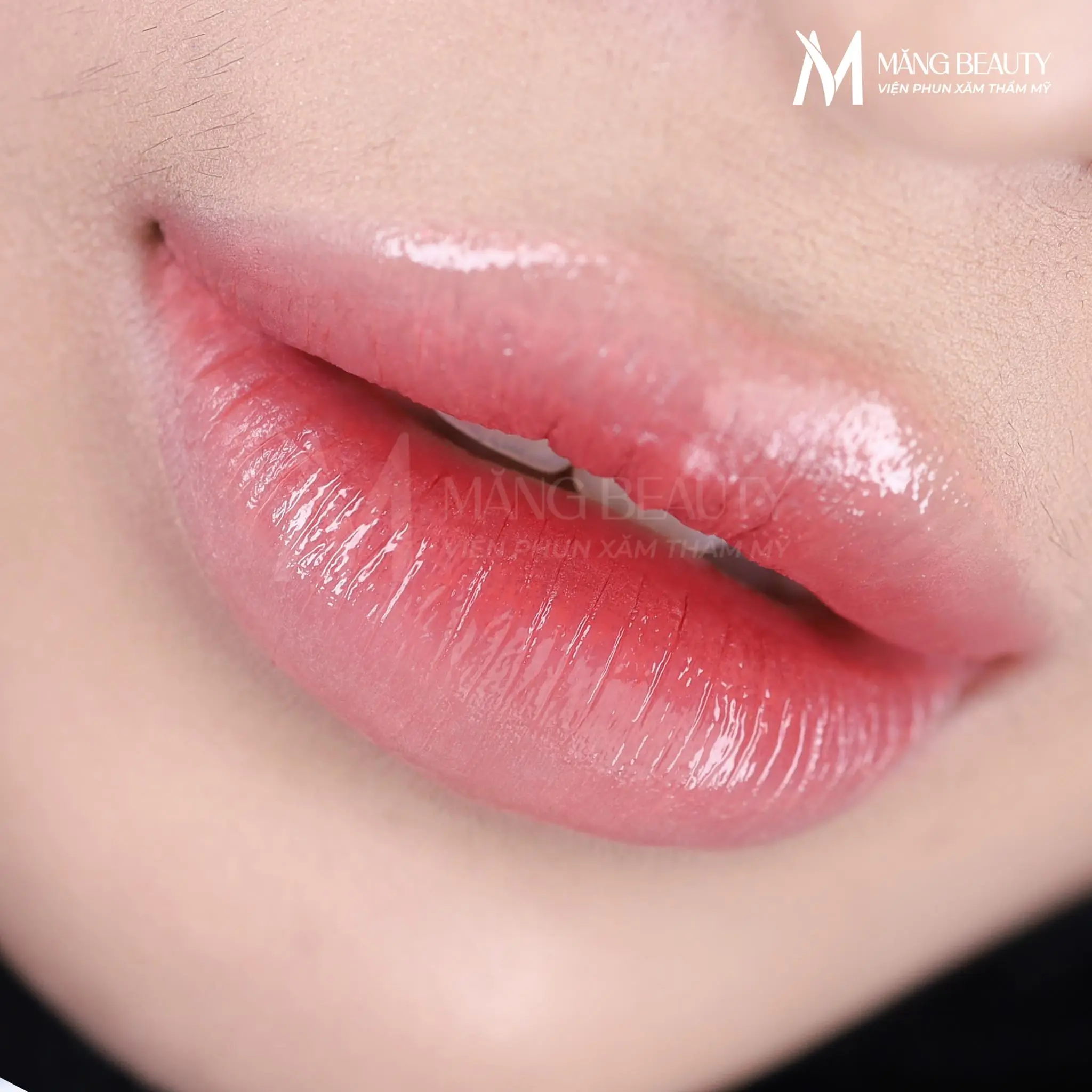 Sắc môi hồng cam rạng rỡ
