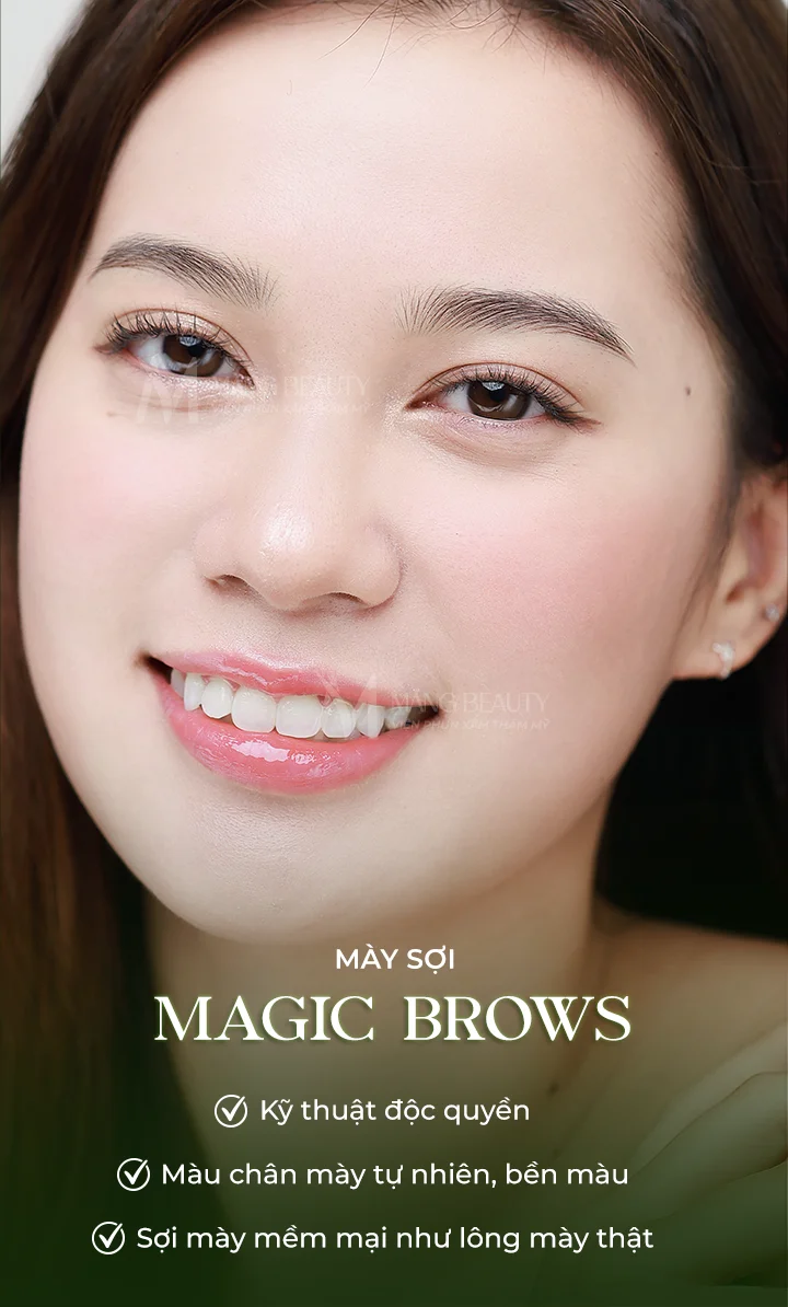 Chân mày sợi Magic Brows